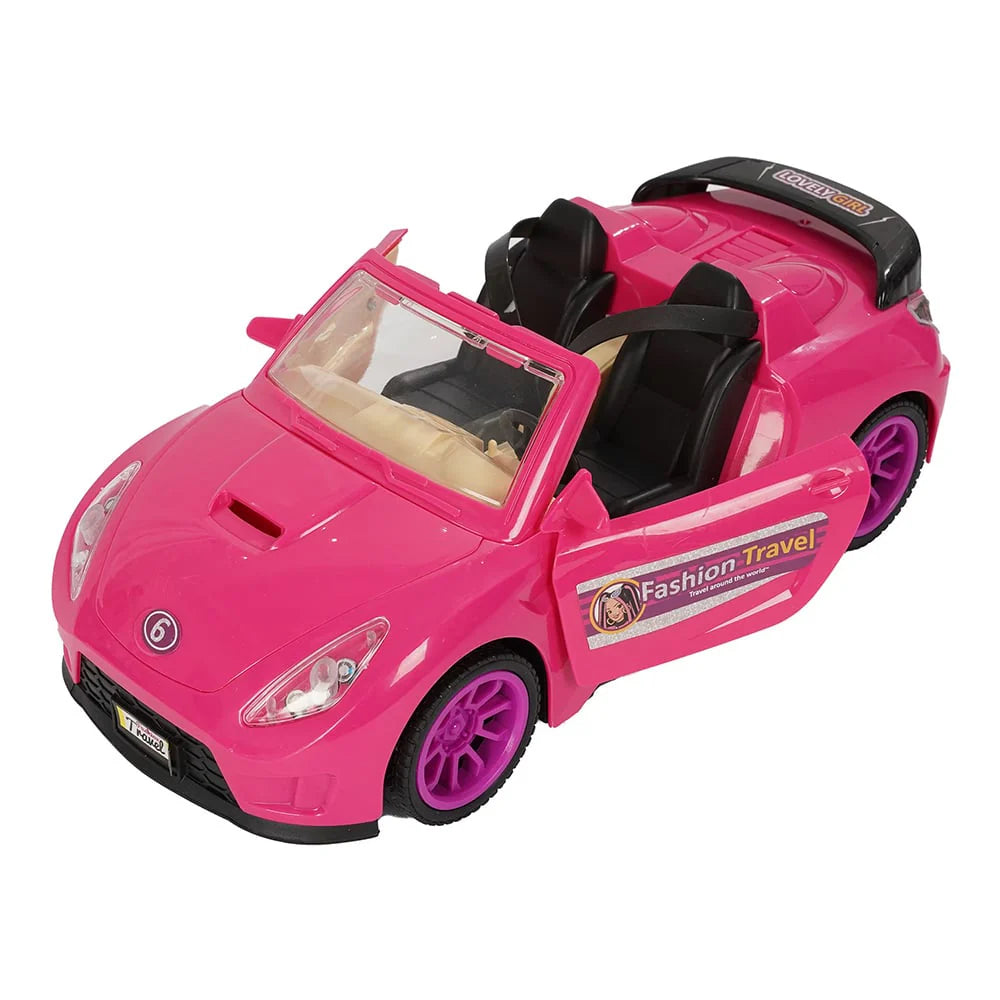 Fashion Sport Car & Helicopter Play Set