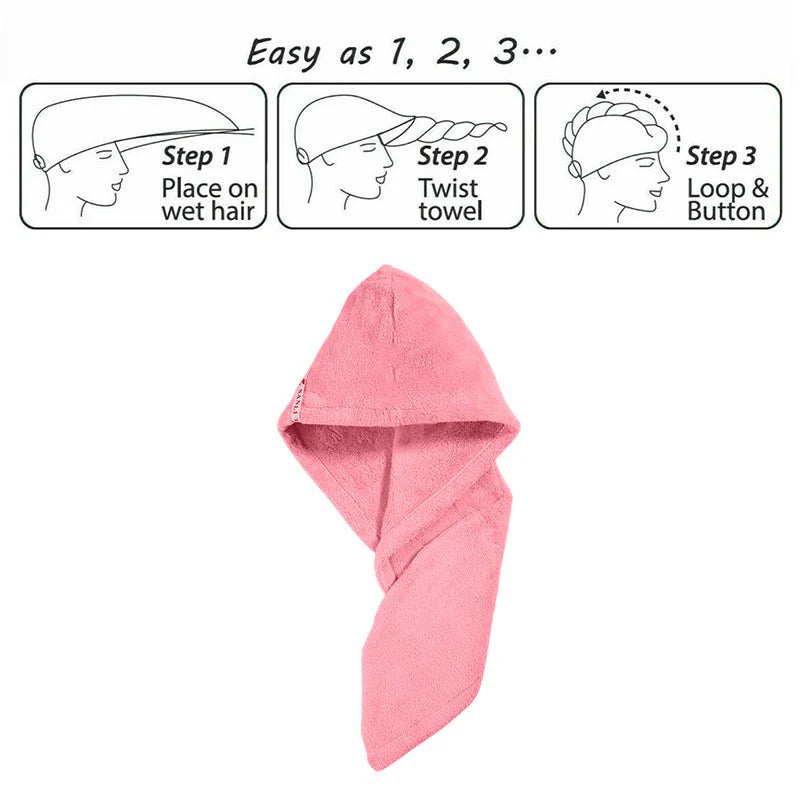Hair Drying Cap Towel